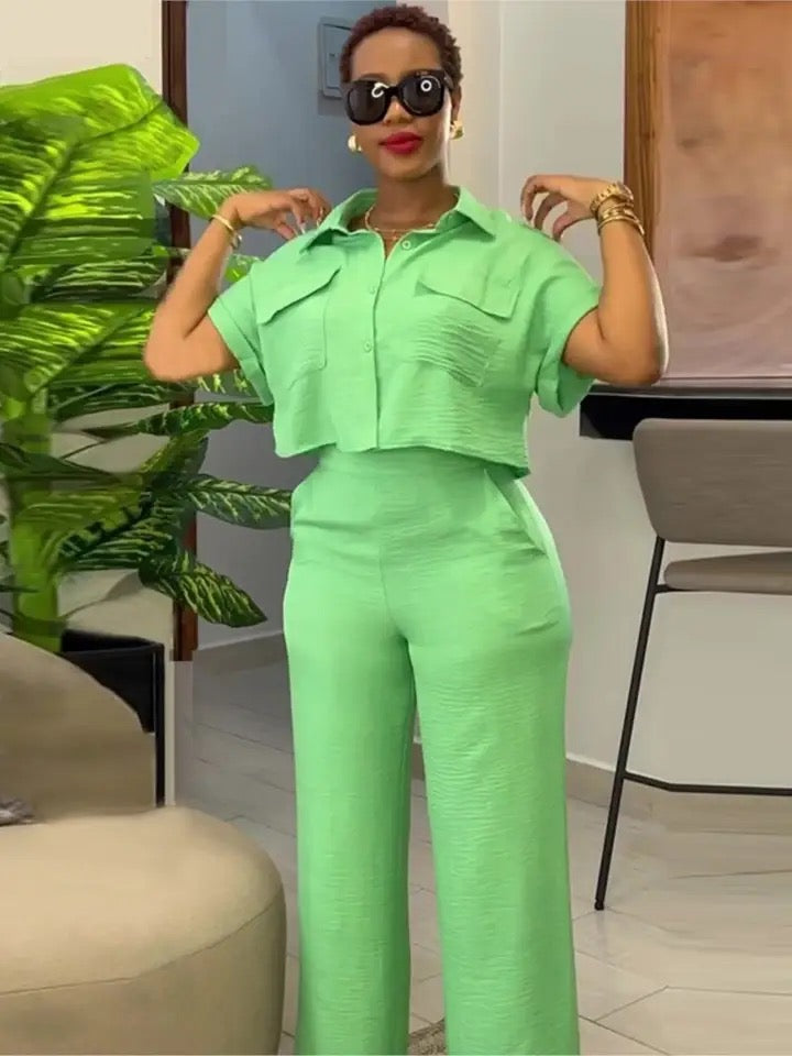 Casual Pant Set