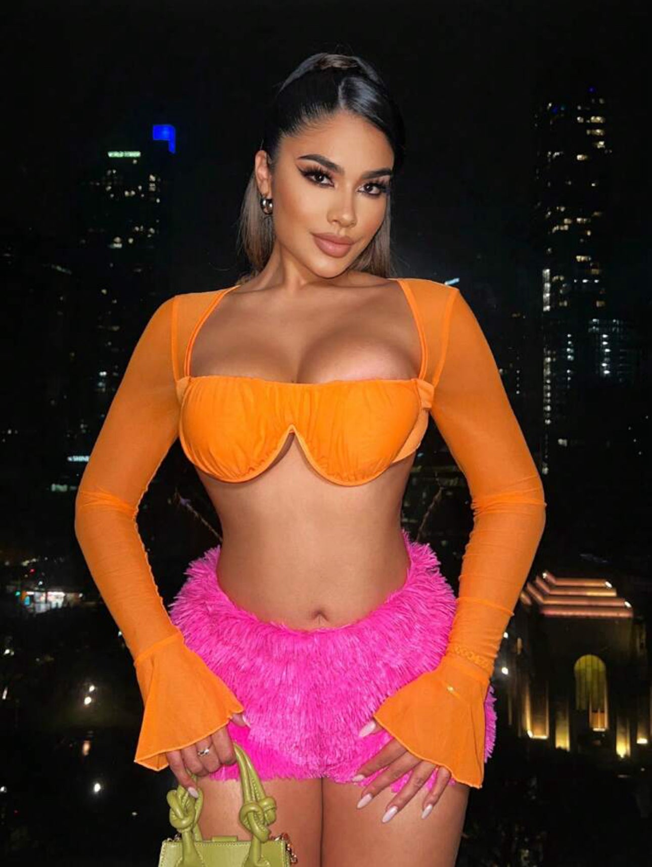 Square Neck Crop Top