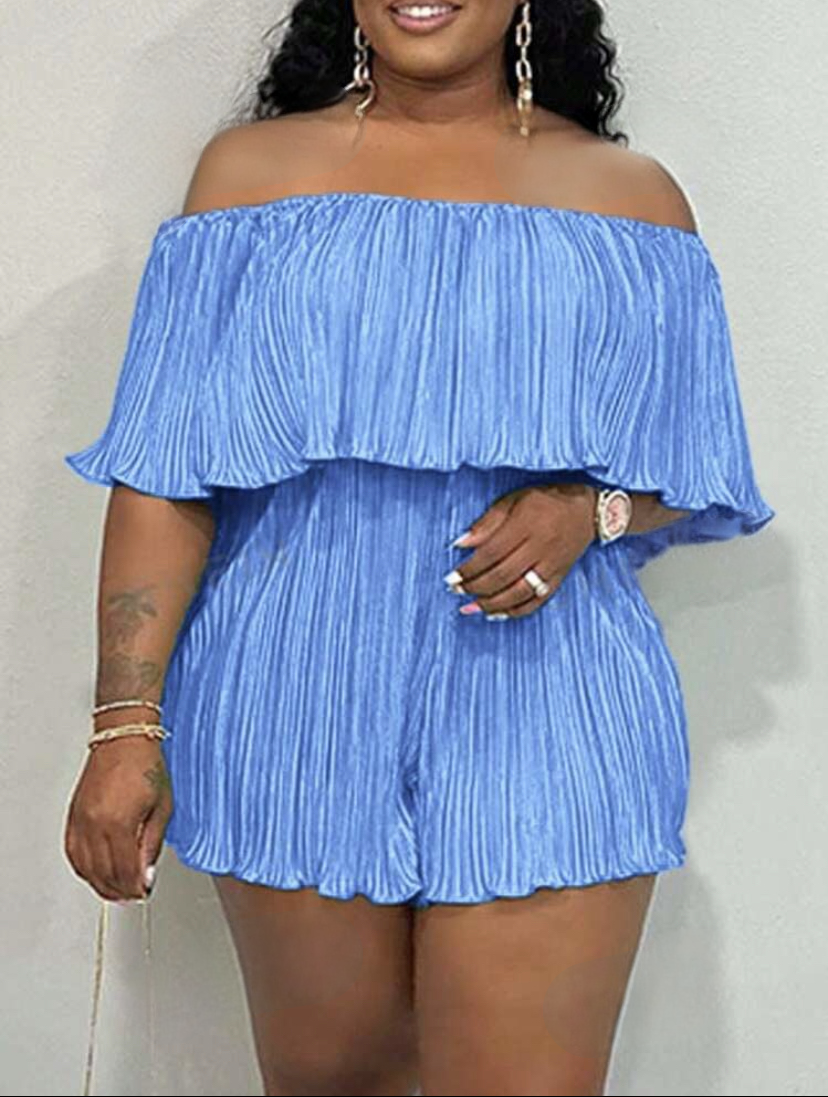 Lucy Ruffle Romper