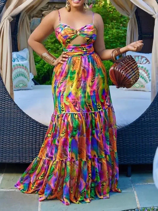 Yellow “Color Me” Maxi Dress