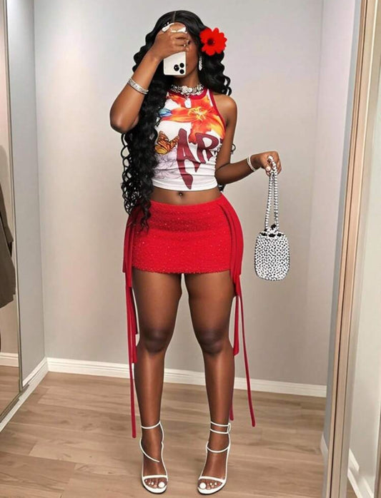 Hottie Skirt Set
